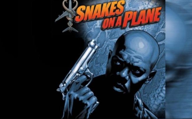 Ilustrasi Film Snakes on a Plane. [Int]